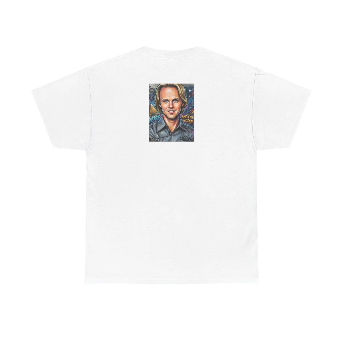 David Wilcock Legendary Urban Graphic Unisex Heavy Cotton Tee by GT Artland