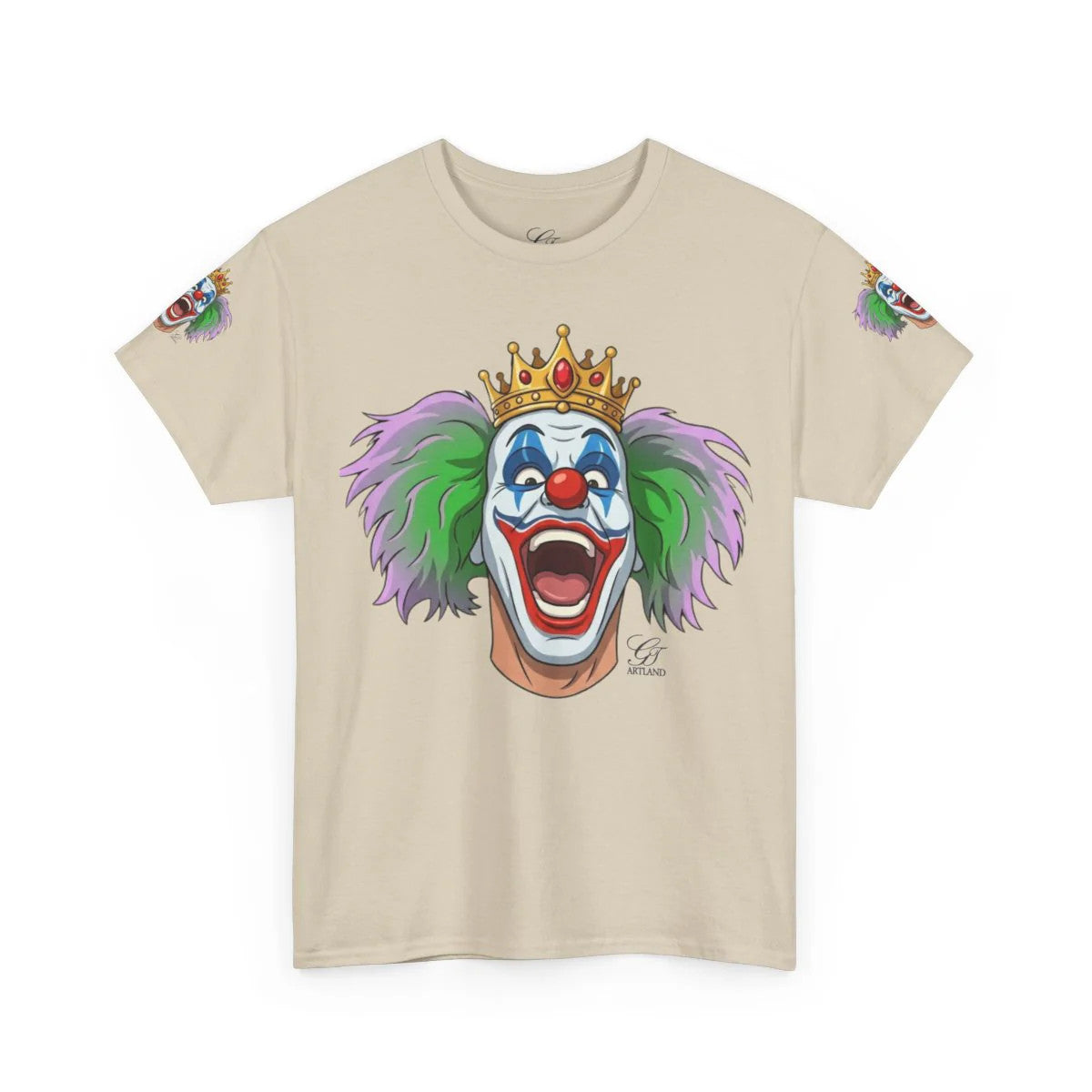 GT Soldier Wild King Clown Rapper Fan Gear Elite Designer Unisex Heavy Cotton