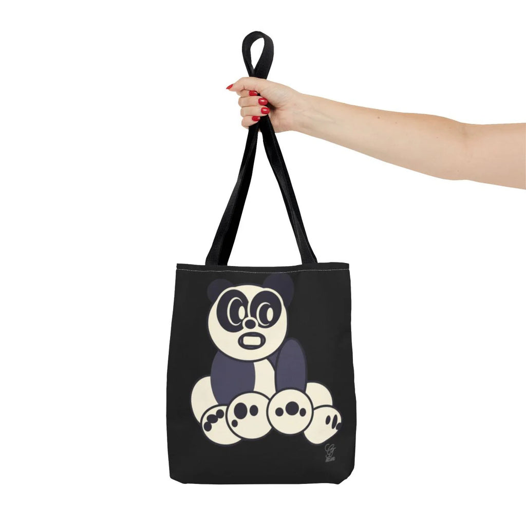 Urban Panda GT Blackout Designer Tote Bag Designer | All-Over Print by GT
