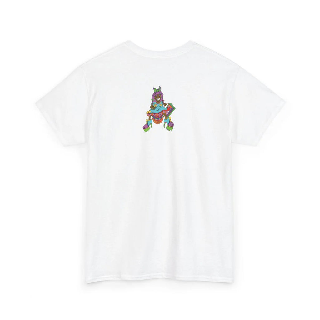Ebony Designer urban girl Unisex style Heavy Cotton Tee BY GT ARTLAND
