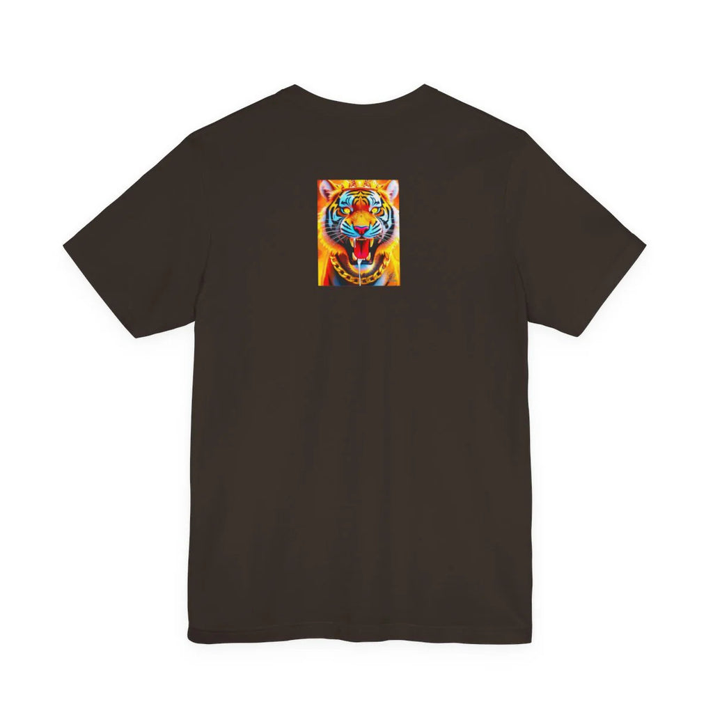 Hungry Fire Tiger Unisex Jersey Short Sleeve Tee by GT Artland