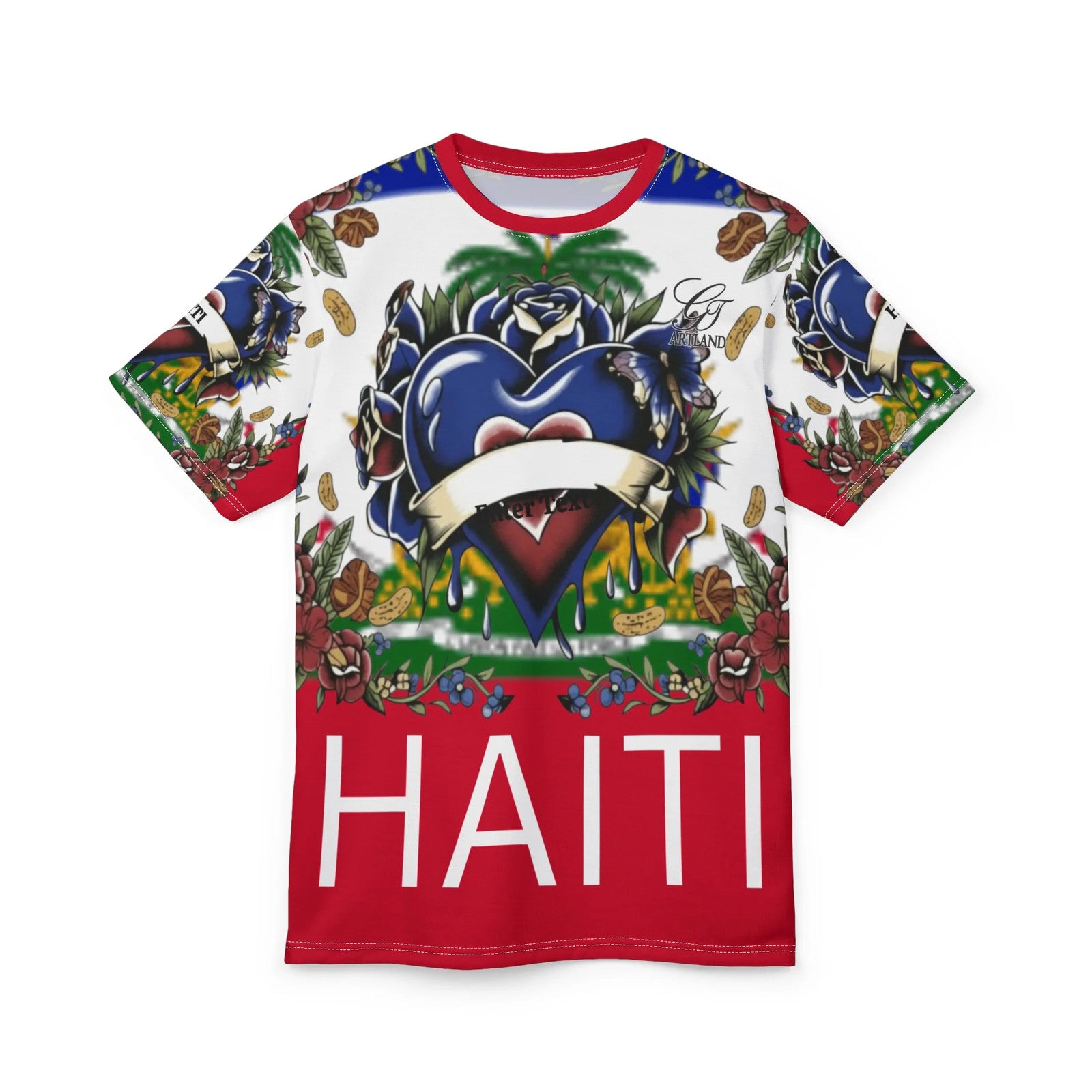 Haitian Pride Designer Deluxe Haitian Flagged Style for GT Artland