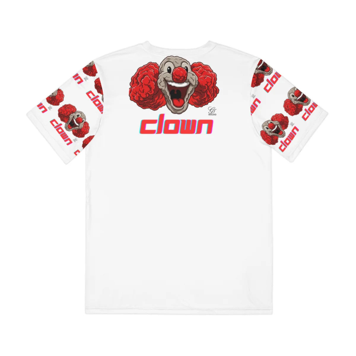 Clown Relapse High Fashion Men's Polyester Tee by GT Artland