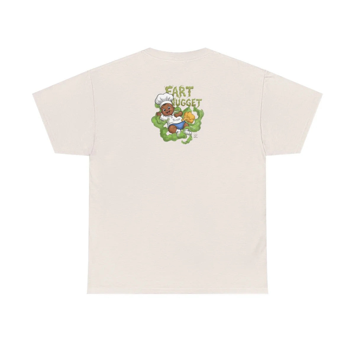 Fart Nugget Baby Unisex Heavy Cotton Tee by GT Artland