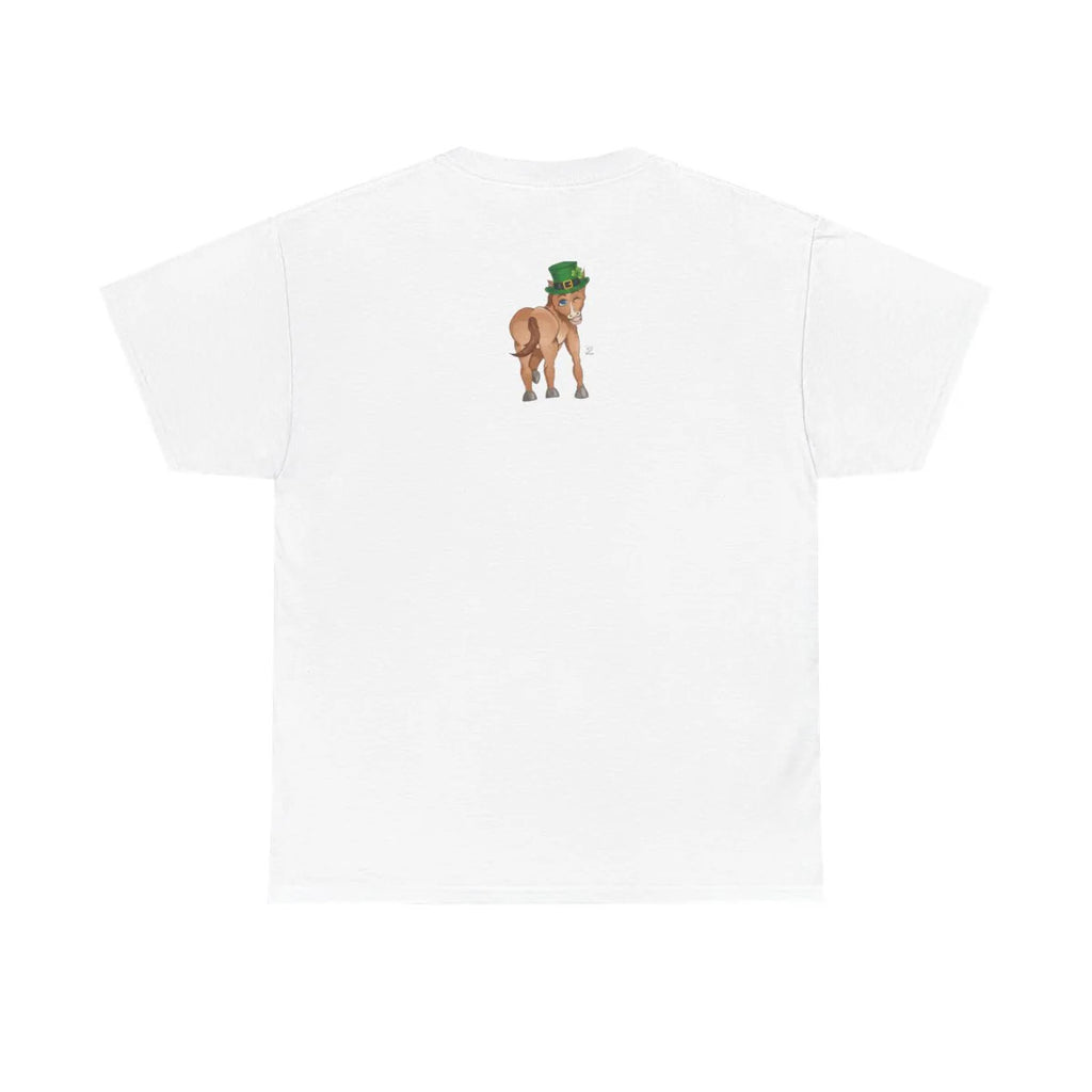 Year Of The Horse St Patricks Leprechaun Theme Unisex Heavy Cotton Tee BY GT