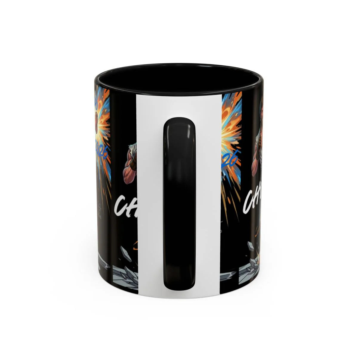 Chuck Norris Kick Poster Accent Coffee Mug (11, 15oz) by GT artland
