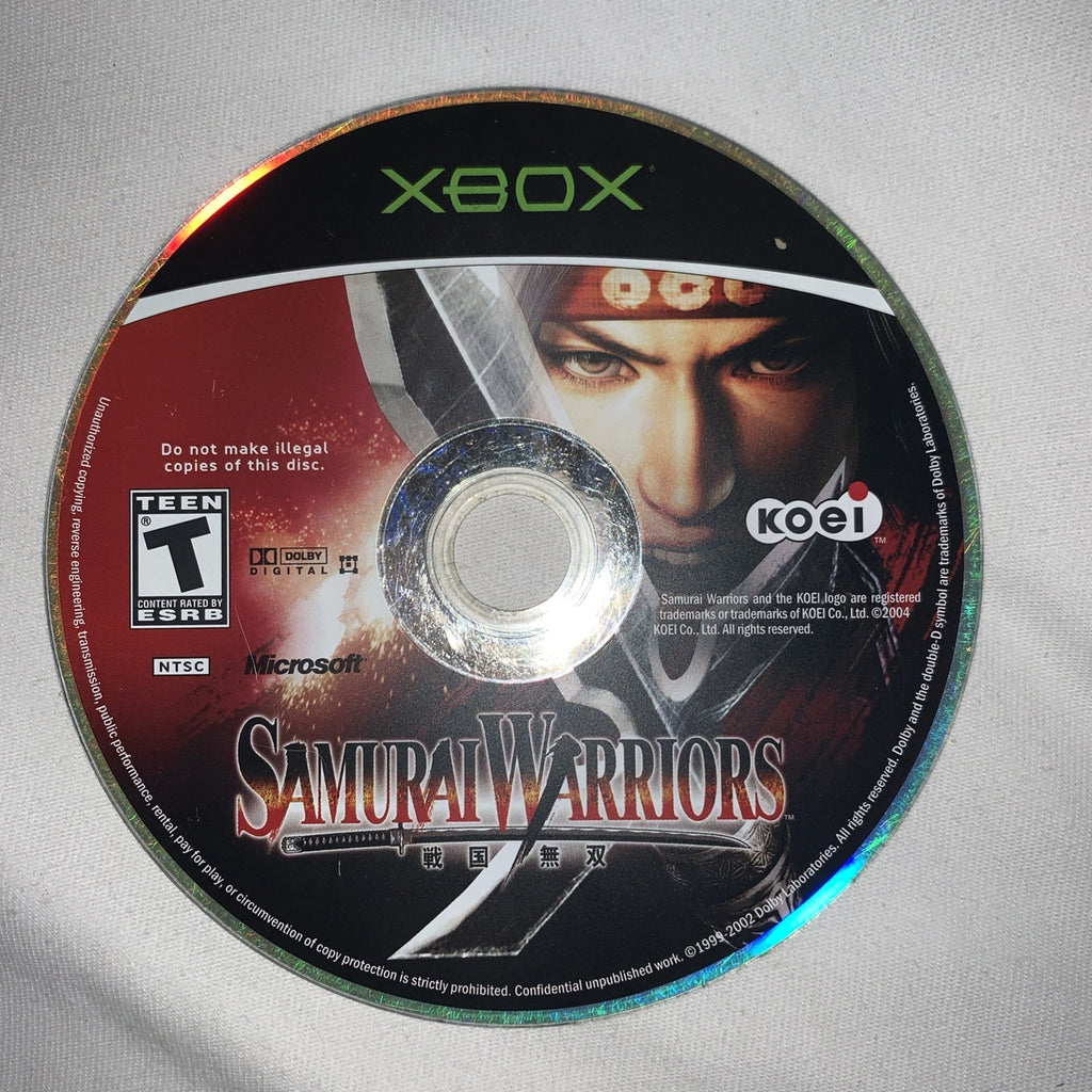 Samurai Warriors, 2004, Microsoft Xbox - TESTED WORKING DISC ONLY