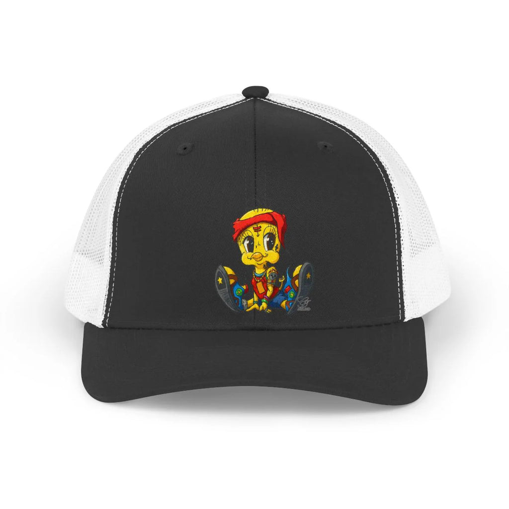 Hustler Tattoo Bandana Bird Classic Edition Designer Trucker Retro Hat by GT