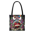 Colorful Gape Tattoo Monster Heart Tote Bag Designer Midnight Edition |