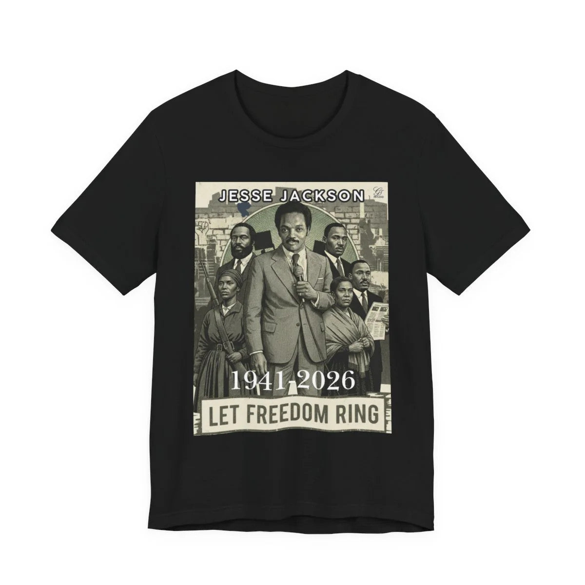 "LET FREEDOM RING" Historical Urban Toon Jesse Jackson Legacy Tribute 1941-2026