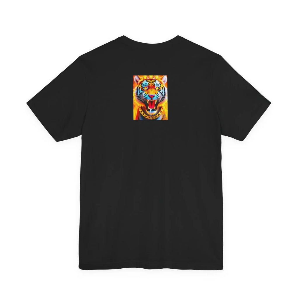 Hungry Fire Tiger Unisex Jersey Short Sleeve Tee by GT Artland