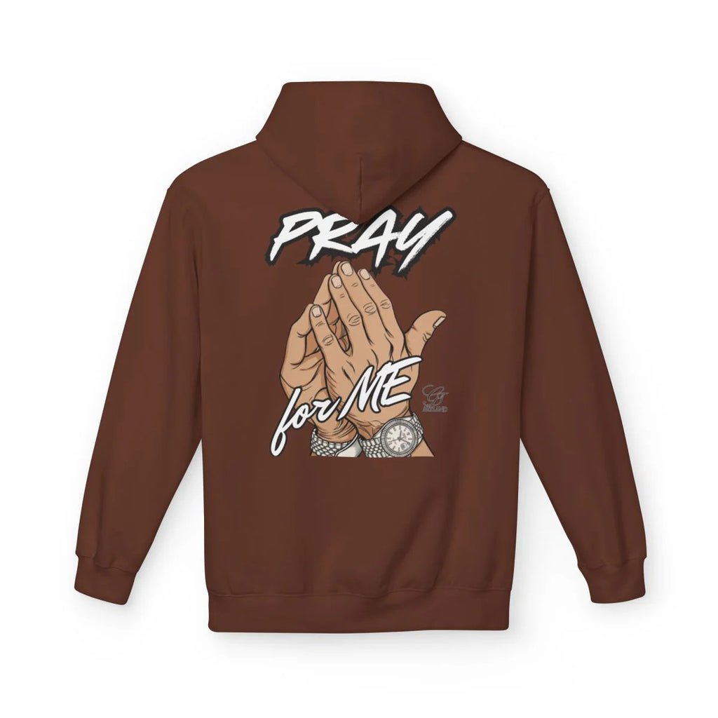 Pray For Me Elite Designer Unisex Midweight Softstyle Fleece Hoodie by GT