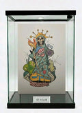 Statue Of Imprisonment 8.5 X 11 INCH Colored PRINT SIGNED BY ARTIST GT ARTLAND