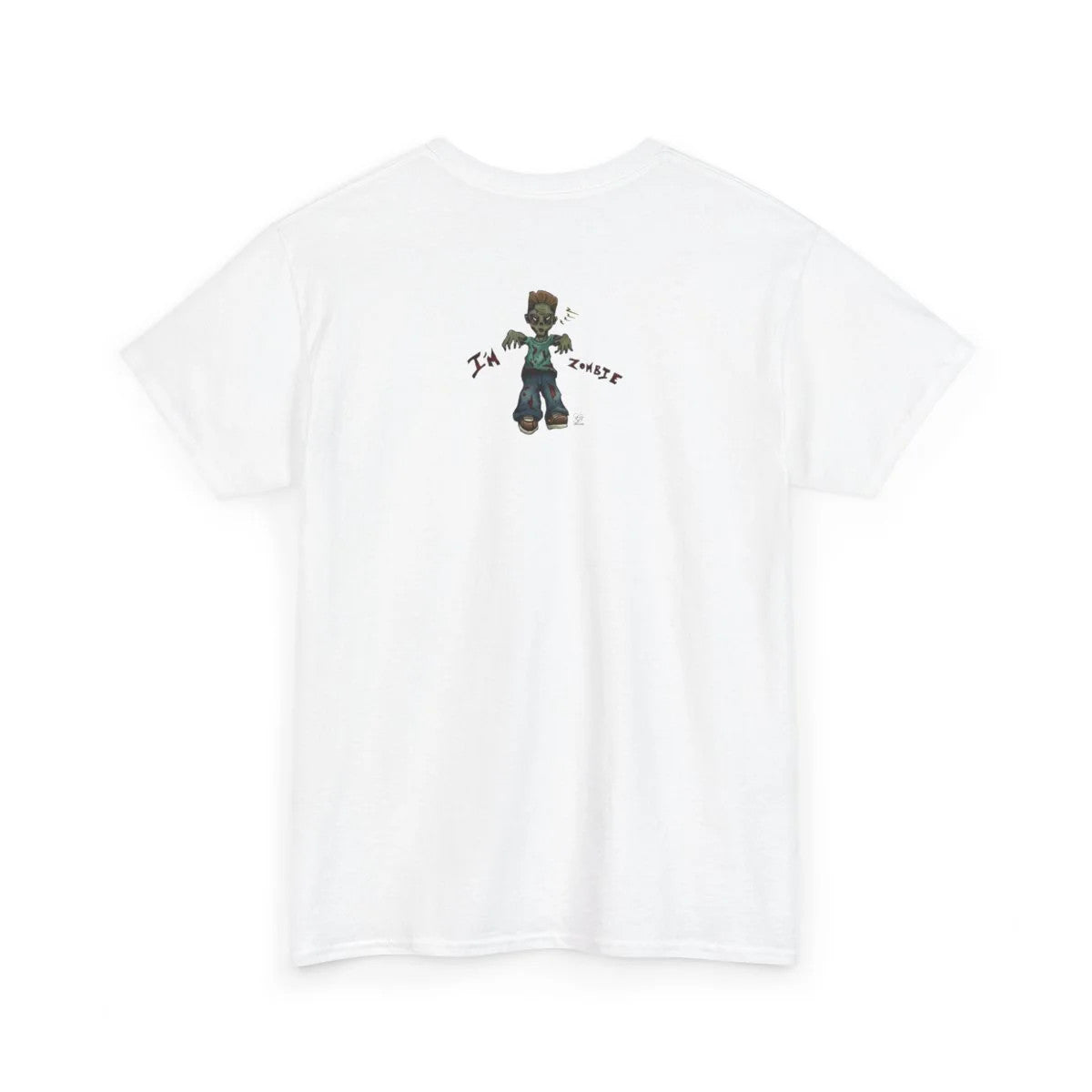 Im a Zombie Urban Toon Unisex style Heavy Cotton Tee BY GT ARTLAND