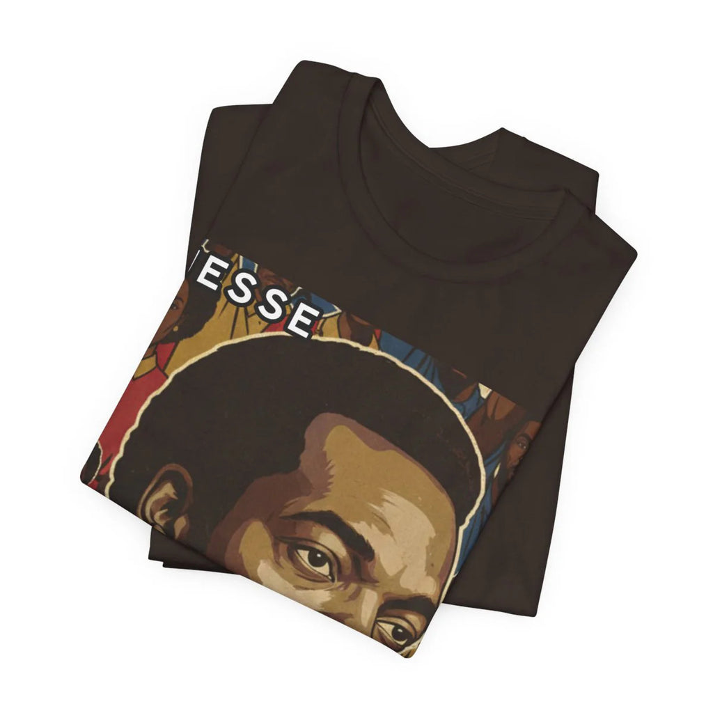 Historical Jesse Jackson Legacy Tribute with Titled 1941-2026 Afro Style Unisex