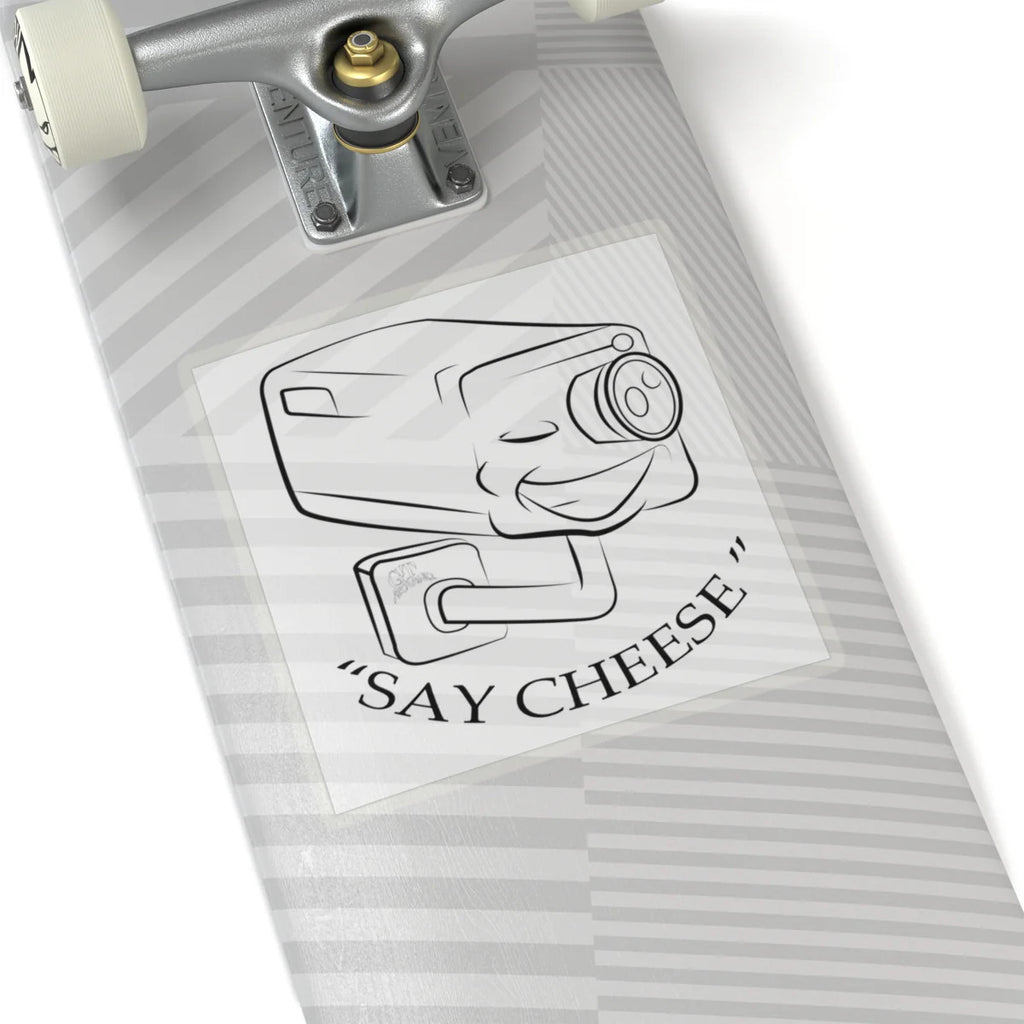 Say cheese Security Camera Kiss-Cut Stickers
