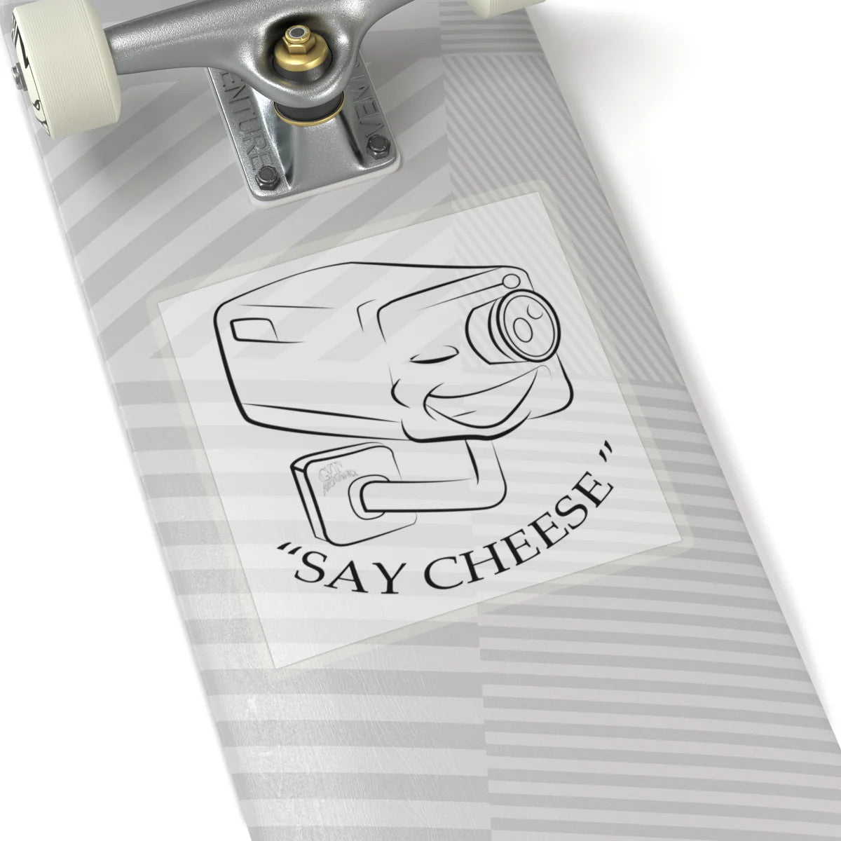 Say cheese Security Camera Kiss-Cut Stickers
