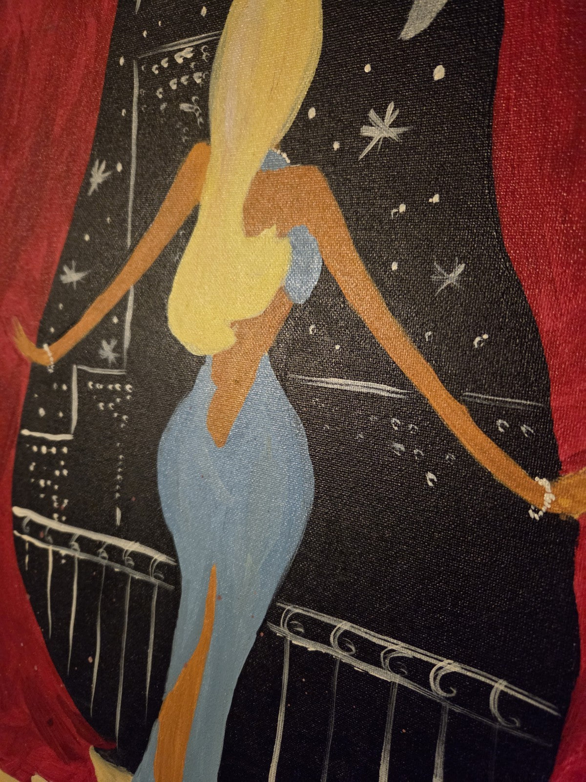 Showgirl 16 X 20 Canvas Signed