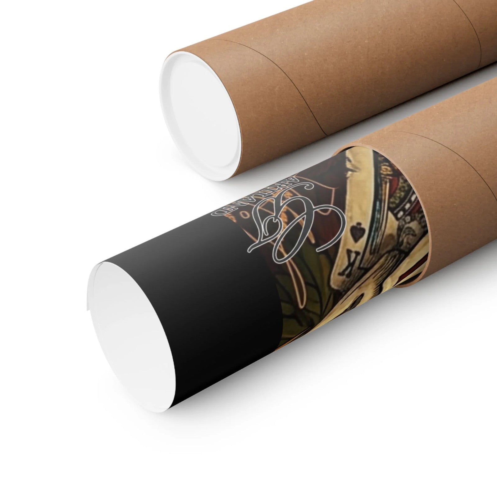 Sin & Soldiers poster | psychedelic horror artwork, flames & skulls vertical