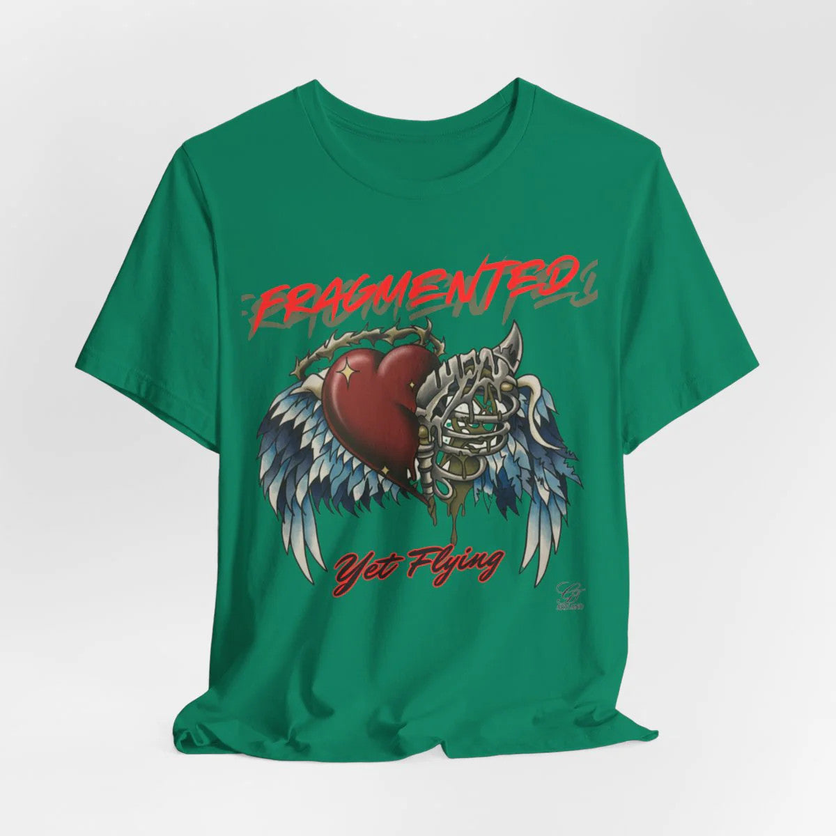 Fragmented Yet Flying Motivational Unisex Jersey Short Sleeve Tee
