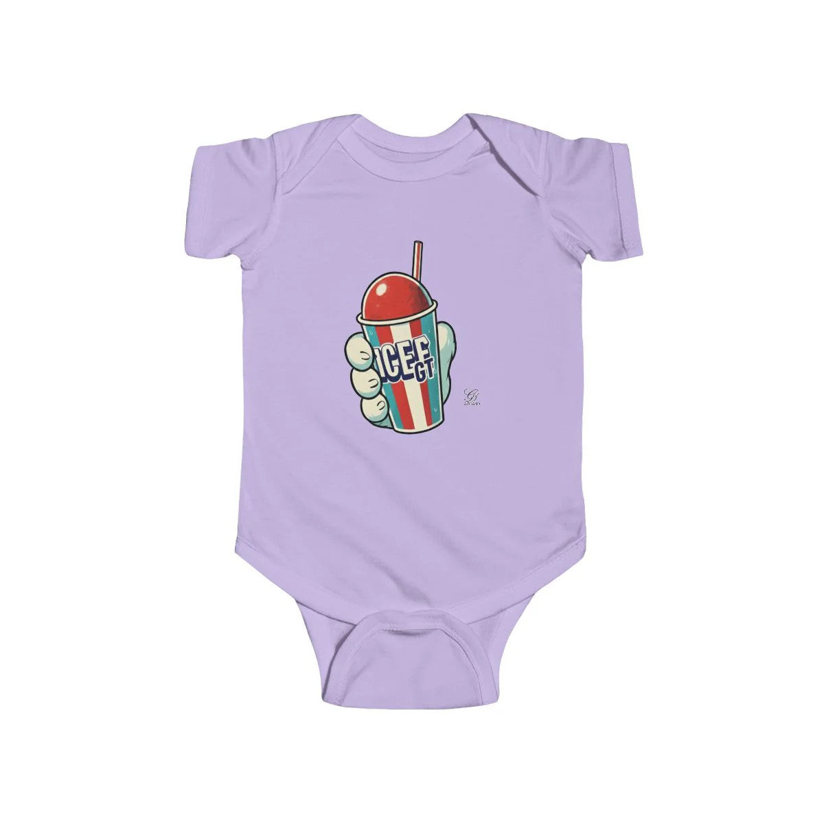 ICEE GT Water ice Art Infant Fine Jersey Bodysuit by GT Artland