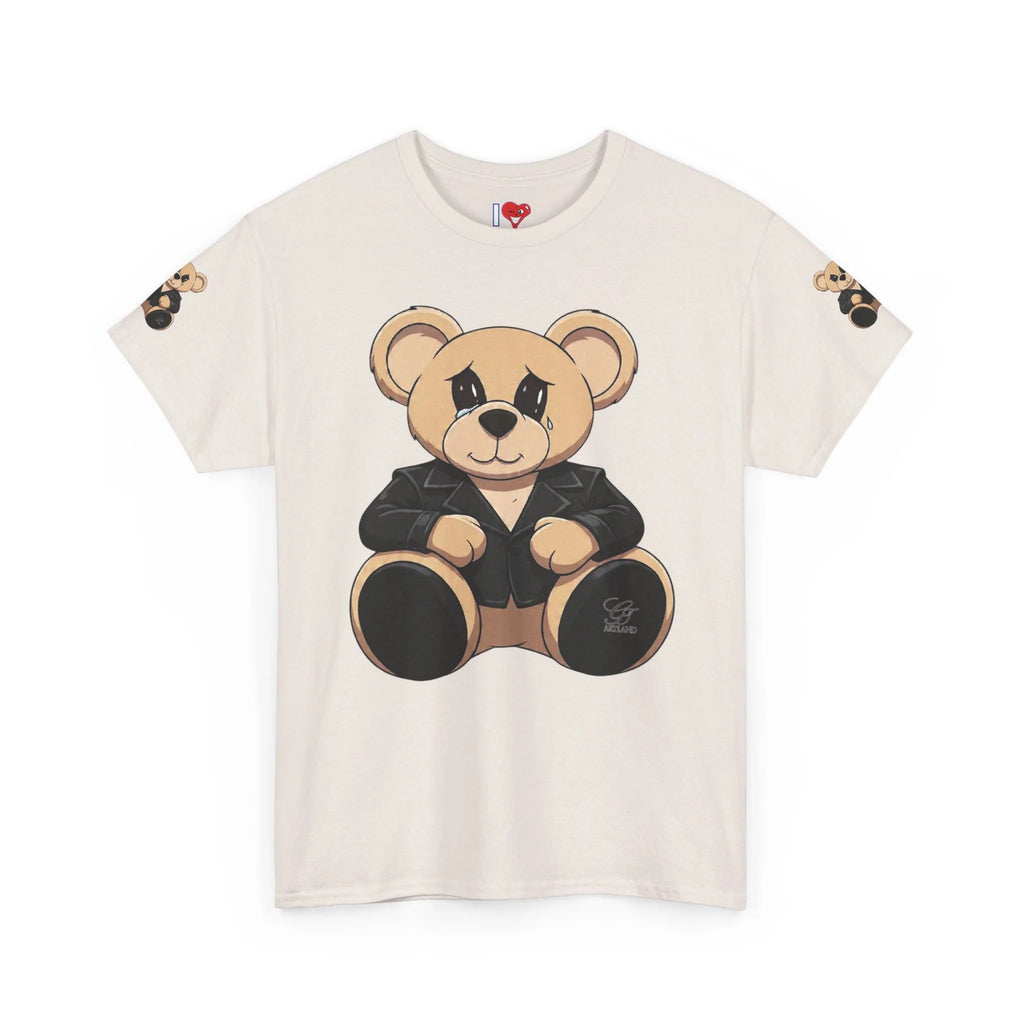 Teddy Bear With Jacket T-Shirt | Cute Bear Graphic Tee by GT Artland