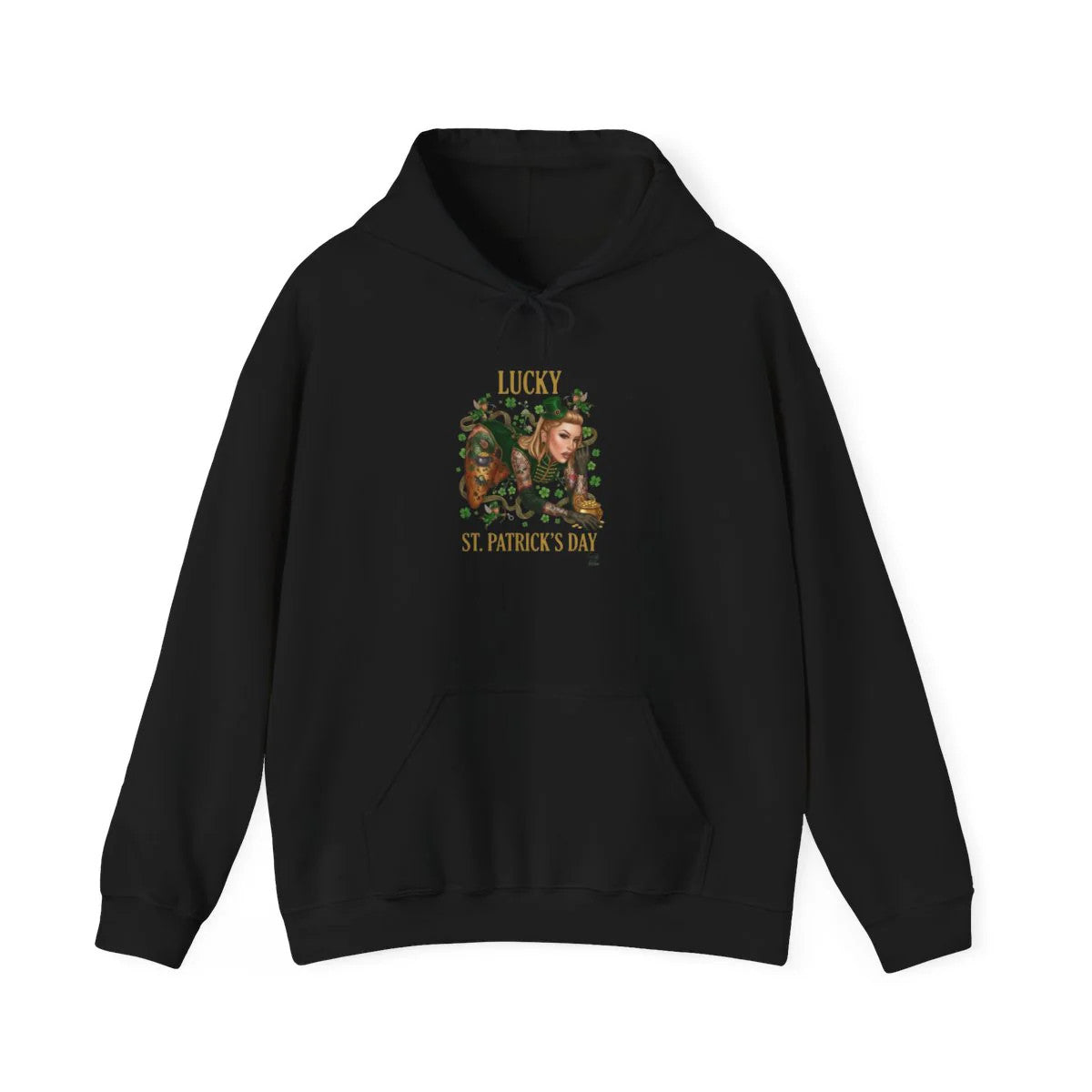 Copy Green PAnda Urban Style Shamrock St PAtricks Theme Unisex Heavy Blend™