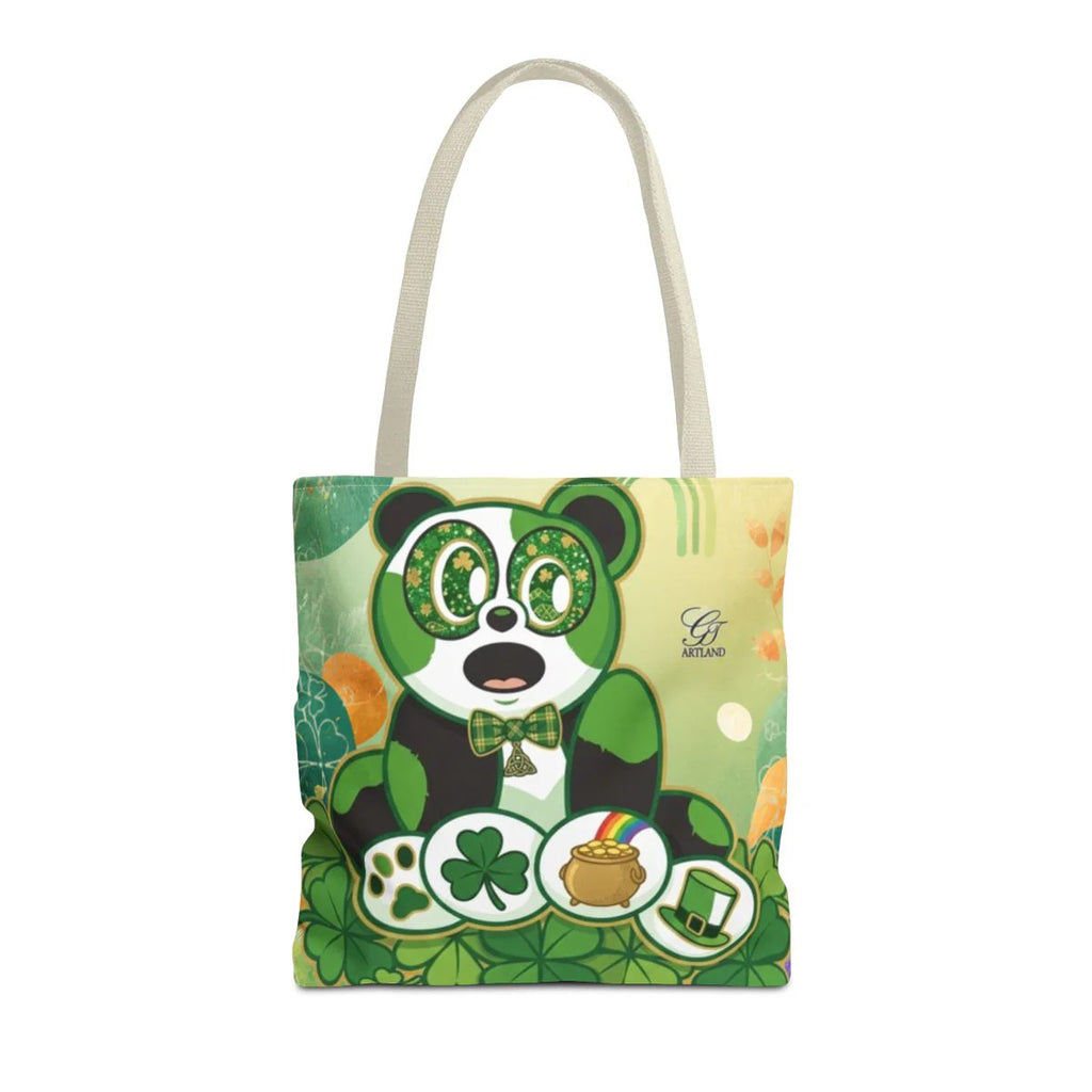 Irish Panda Urban Swag Designer Tote Bag by GT Artland