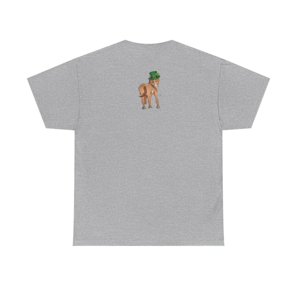 Year Of The Horse St Patricks Leprechaun Theme Unisex Heavy Cotton Tee BY GT