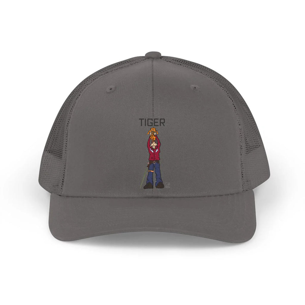 Tiger King Classic Edition Designer Trucker Retro Hat by GT Artland
