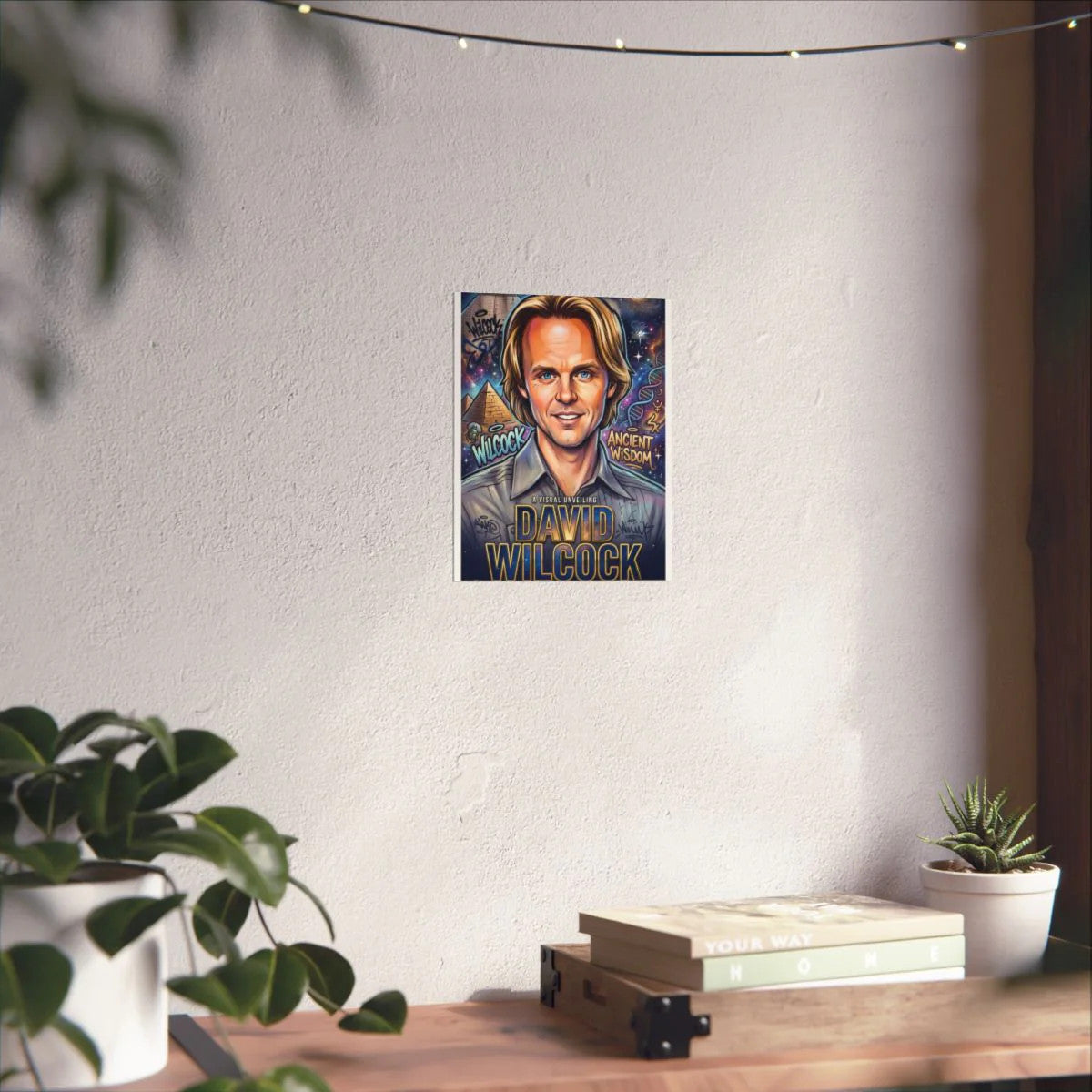 David Wilcock Designer Airbrush Matte Vertical Posters by GT Artland