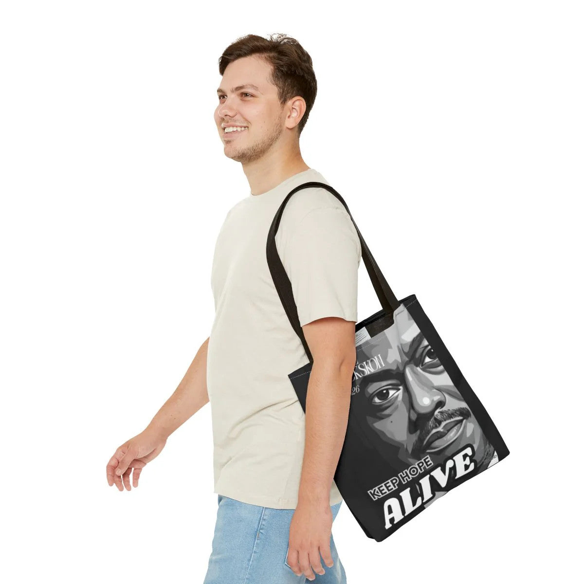 Jesse Jackson Classic Legacy Designer Tote Bag by GT Artland