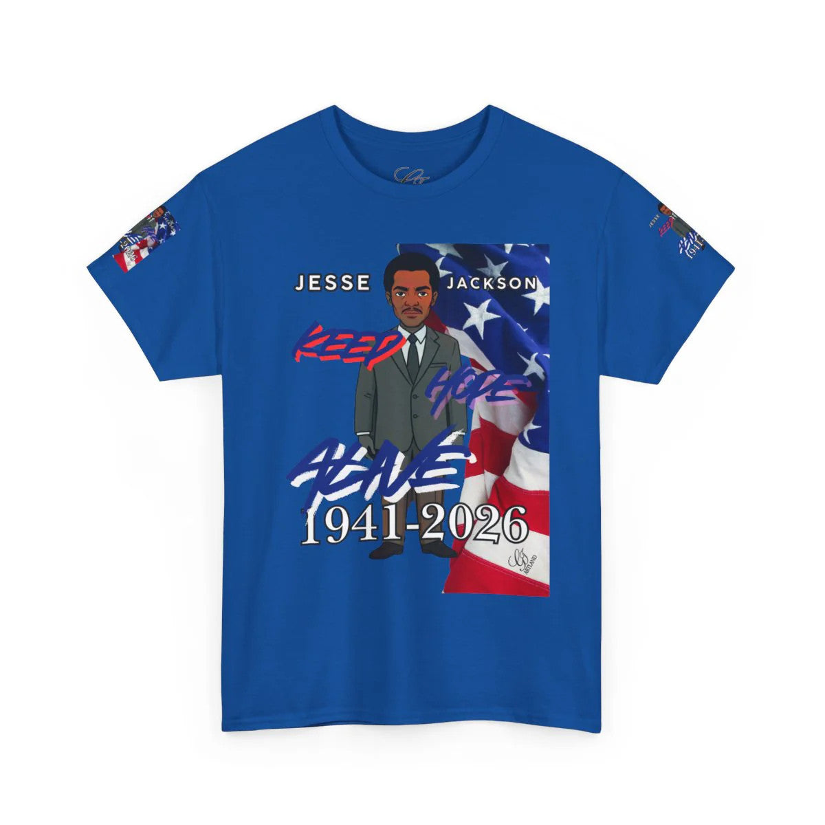 "KEEP HOPE ALIVE" Jesse Jackson Legendary USA Hero Tribute Designer Toon Deluxe