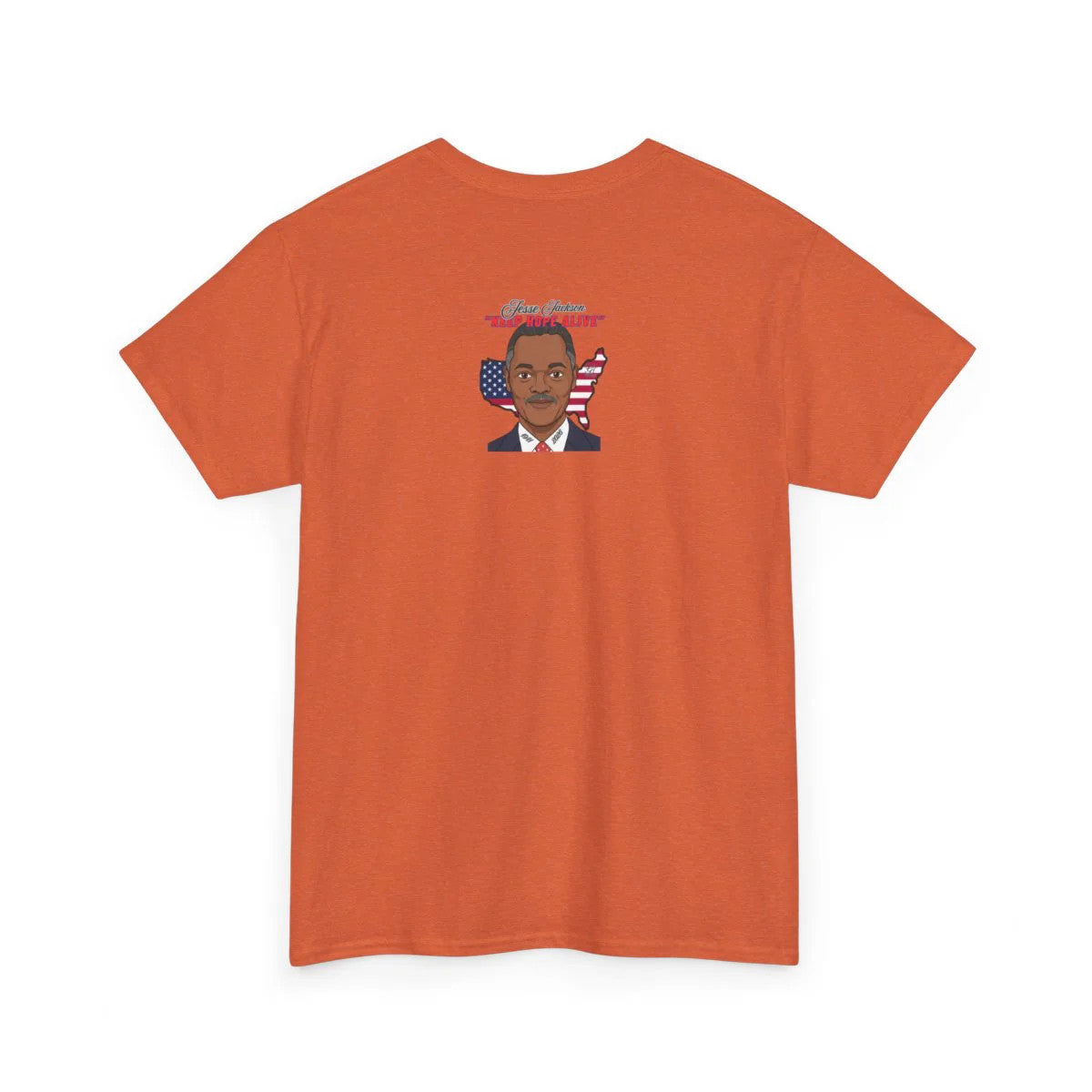 Jesse Jackson "Keep Hope Alive" USA Designer Unisex Heavy Cotton Tee