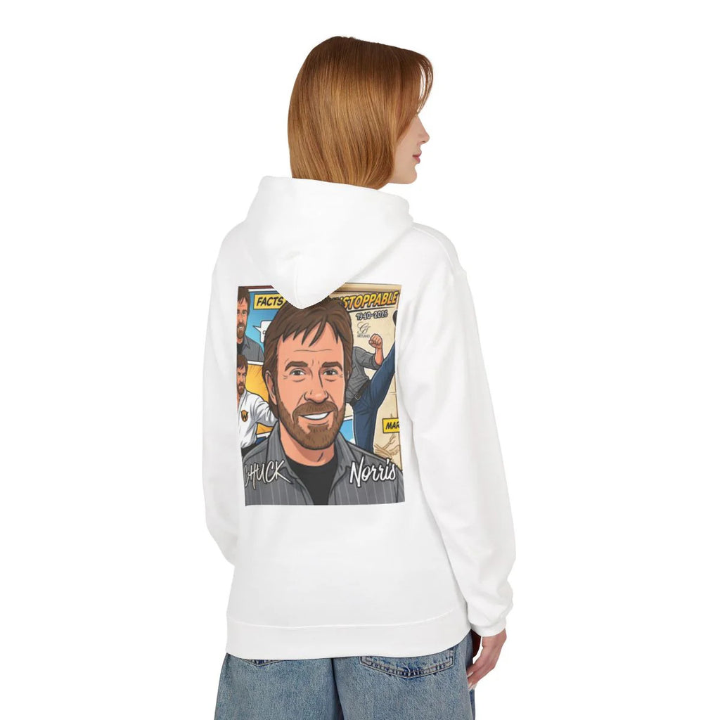Chuck Norris Urban Toon Elite Designer Unisex Midweight Softstyle Fleece Hoodie