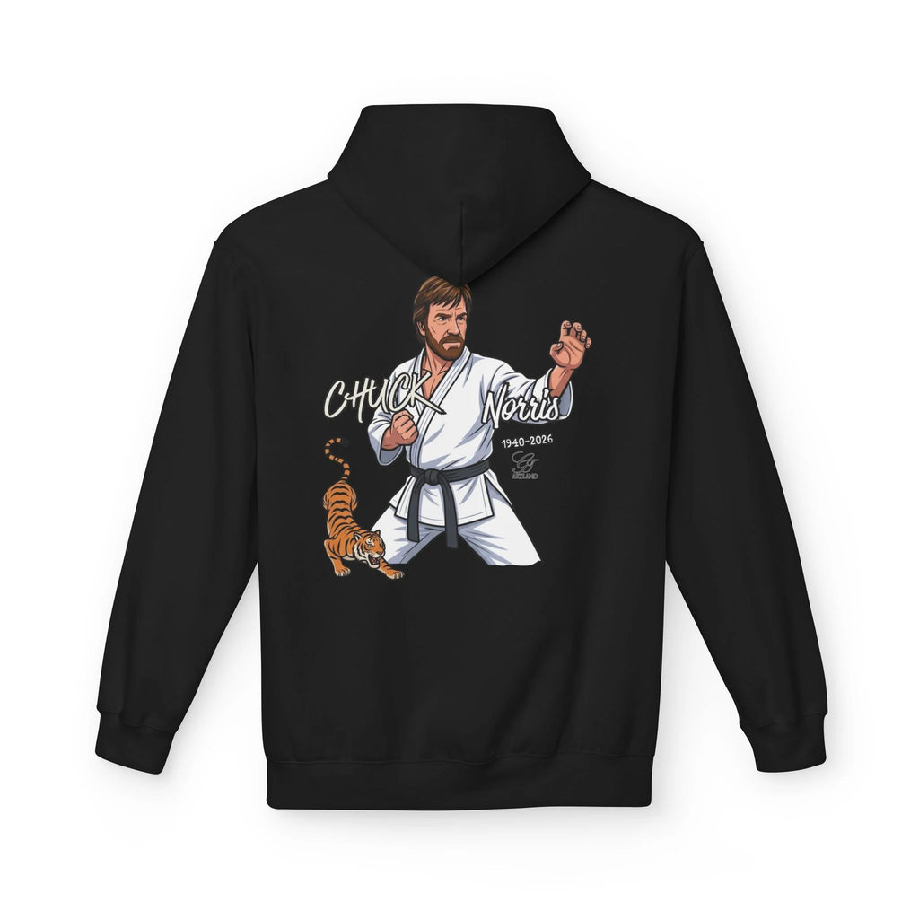 Chuck Norris Karate Hoodie | Martial Arts, Tiger Illustration by GT Artland