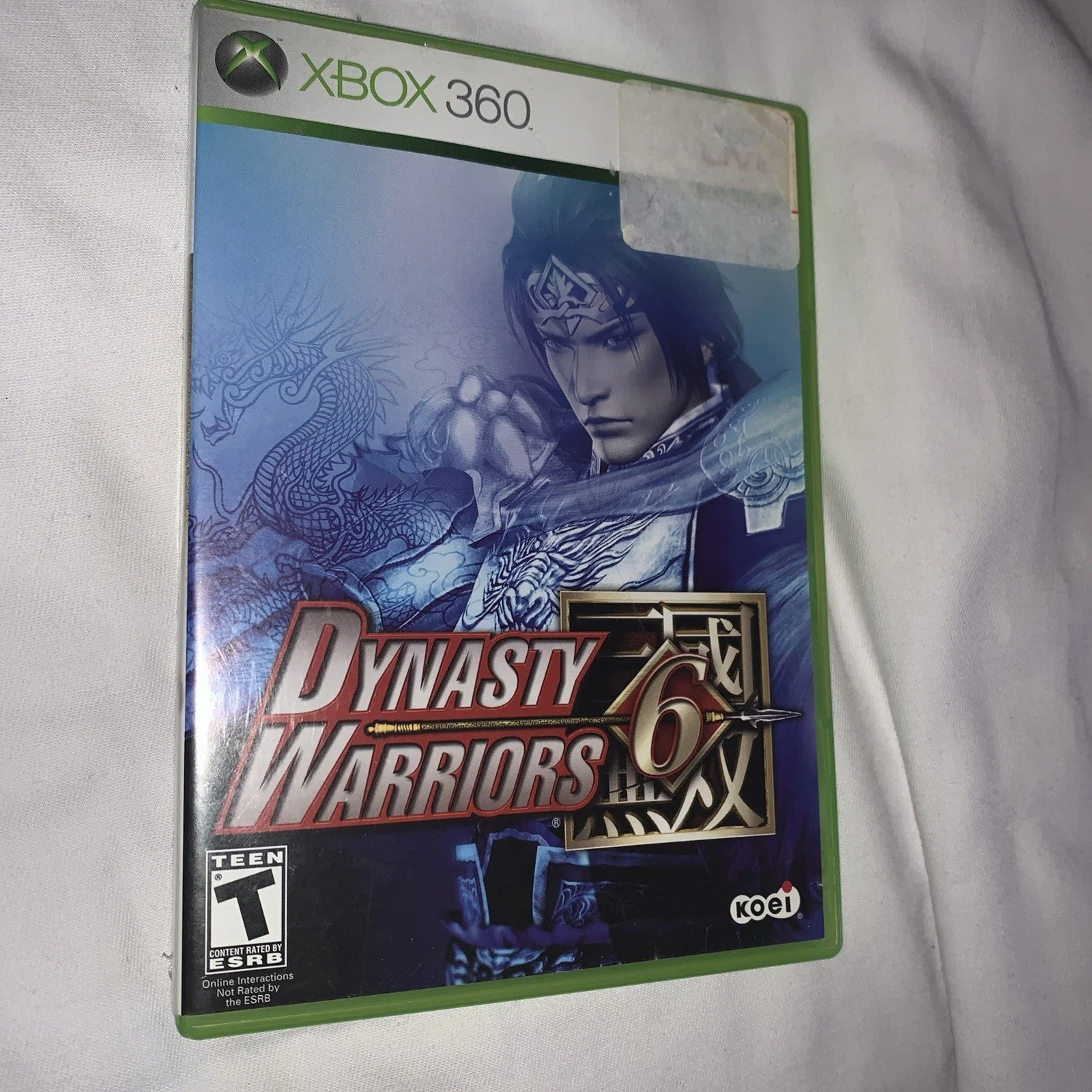 Dynasty Warriors 6 (Microsoft Xbox 360, 2008)