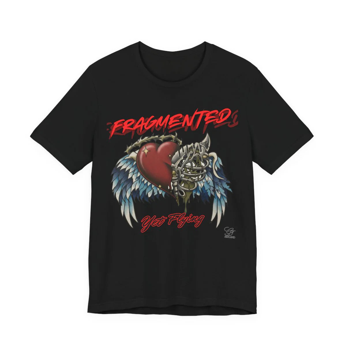 Fragmented Yet Flying Motivational Unisex Jersey Short Sleeve Tee