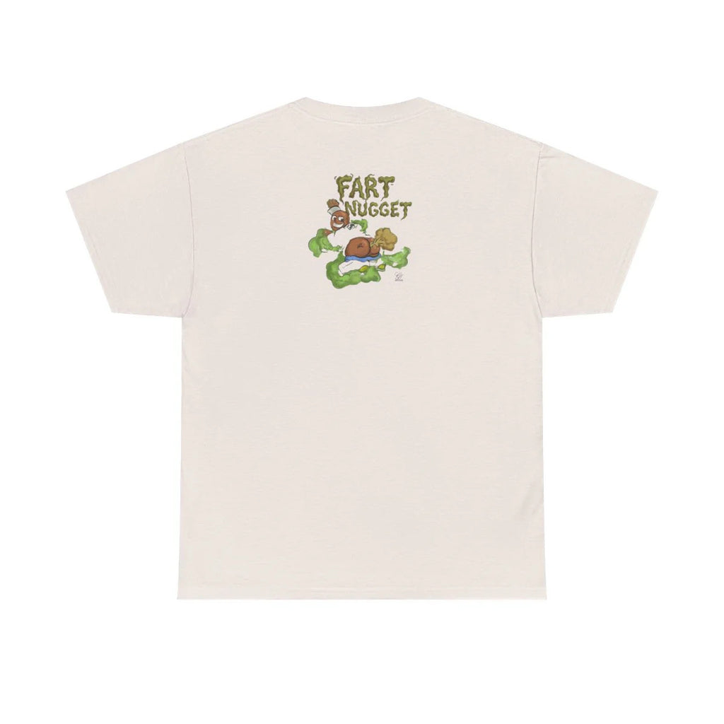 Fart Nugget Ebony Edition Unisex Heavy Cotton Tee by GT Artland