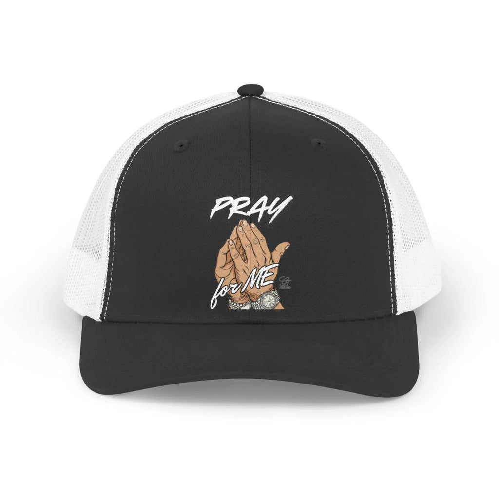 Pray For Me Classic Designer Trucker Retro Hat by GT Artland