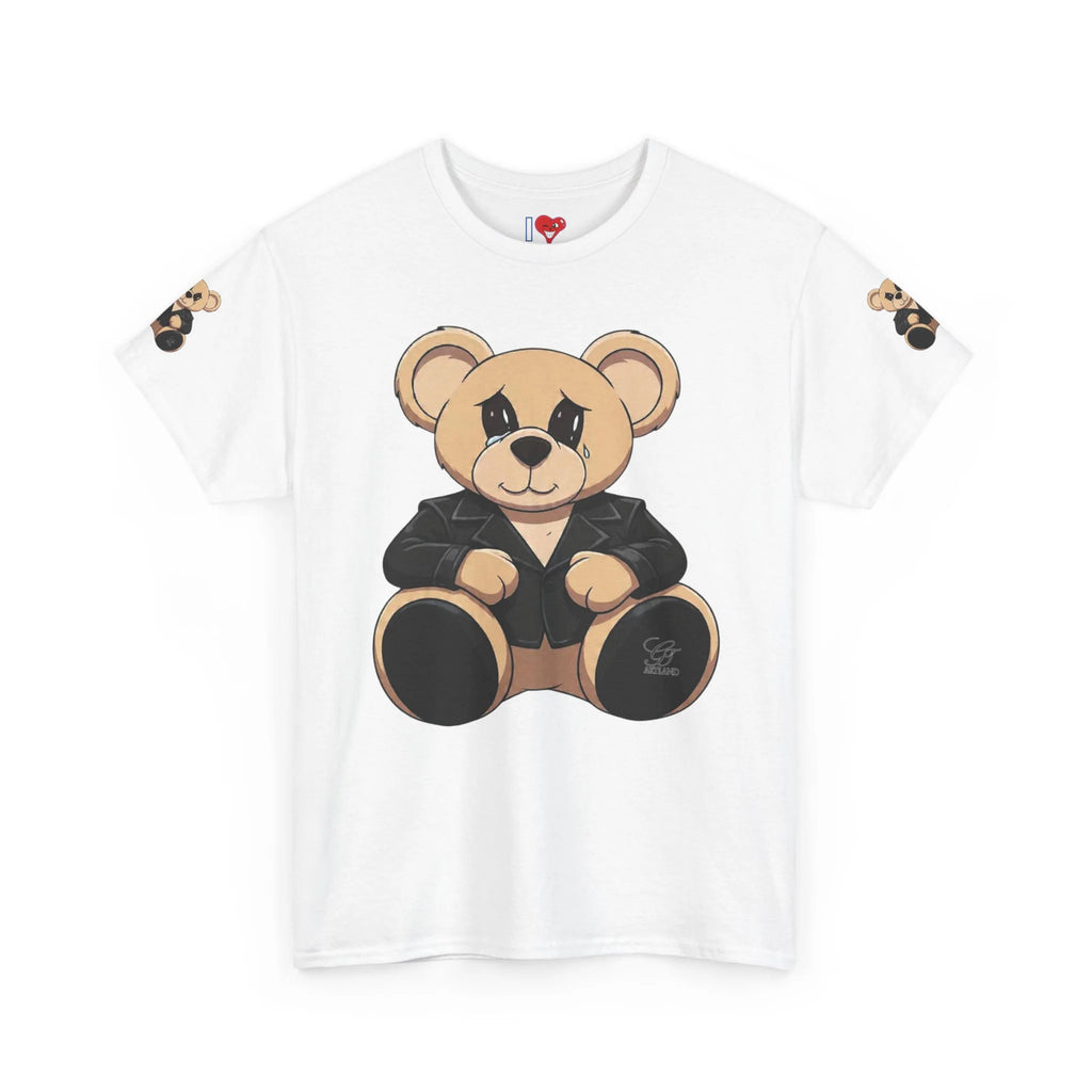 Teddy Bear With Jacket T-Shirt | Cute Bear Graphic Tee by GT Artland