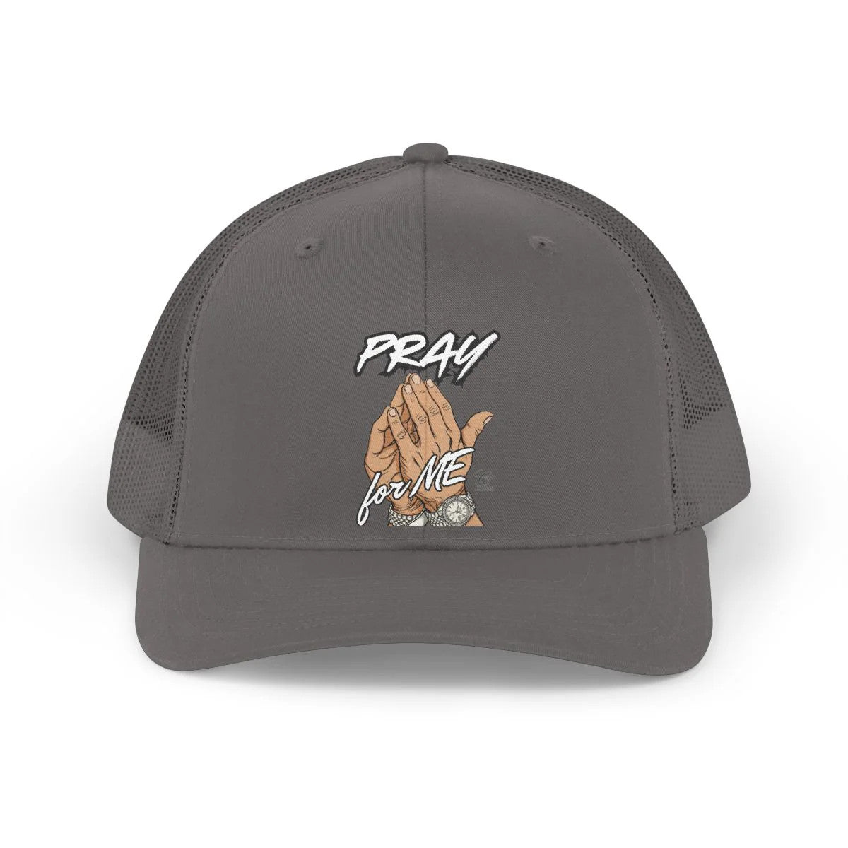 Pray For Me Classic Designer Trucker Retro Hat by GT Artland