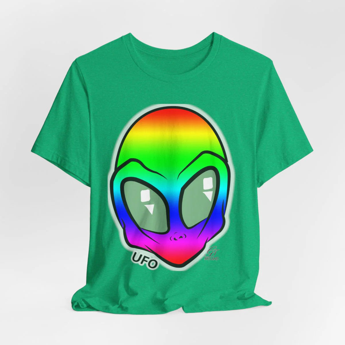 Rainbow UFO Martian 3i Atlas Edition Unisex Jersey Short Sleeve Tee by GT