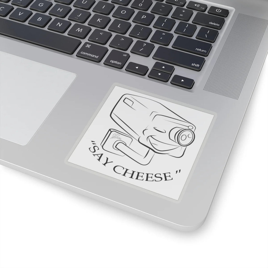 Say cheese Security Camera Kiss-Cut Stickers