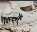 Air Force One W Designer Check US Premium Sneakers for Men Or WOMAN White
