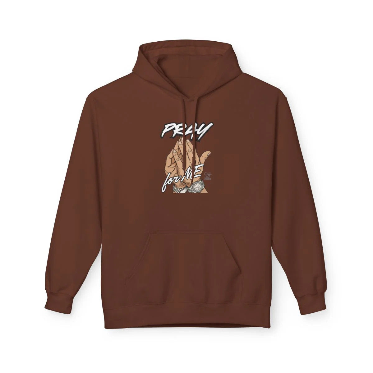 Pray For Me Elite Designer Unisex Midweight Softstyle Fleece Hoodie by GT