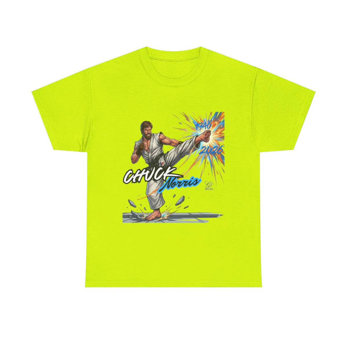 Chuck Norris Karate Street Fight Anime URBAN GRAPHIC Designer Unisex Heavy