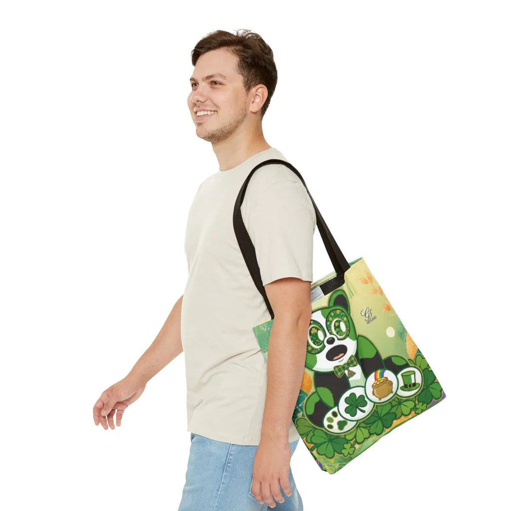 Irish Panda Urban Swag Designer Tote Bag by GT Artland
