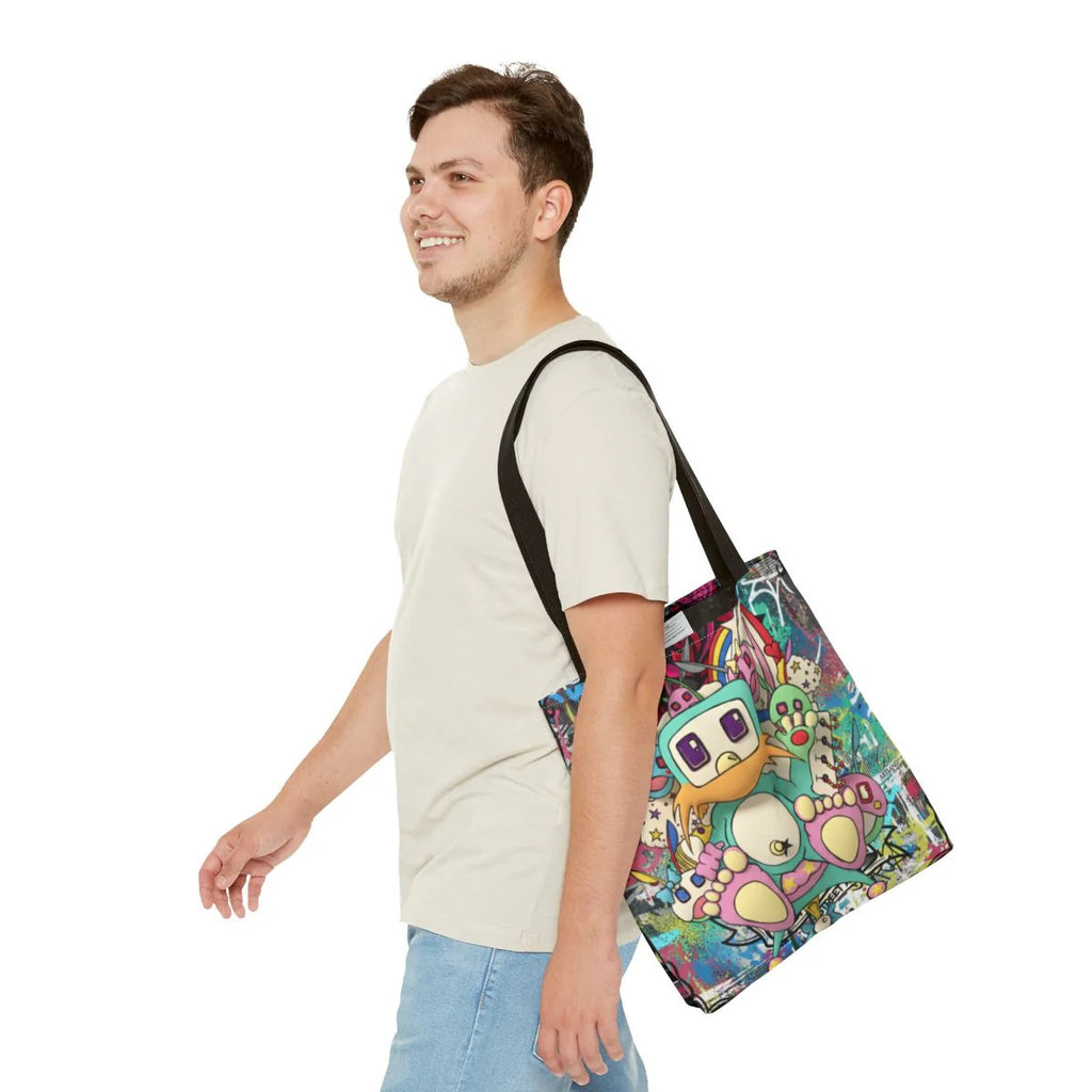 Poon Urban Designer Splash Tote Bag Designer | All-Over Print by GT Artland