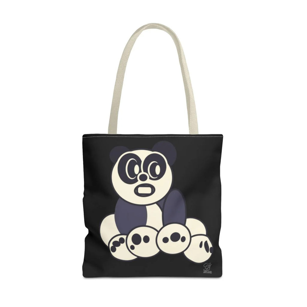 Urban Panda GT Blackout Designer Tote Bag Designer | All-Over Print by GT